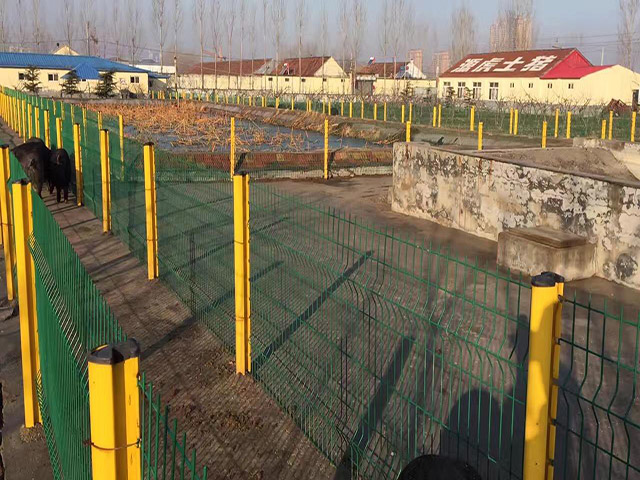 勾花网护栏养殖网厂家一米需要多少混凝土