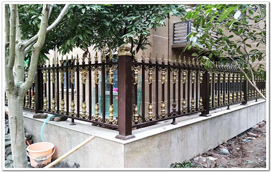 别墅花园围栏效果图安全性能和优势有哪些?